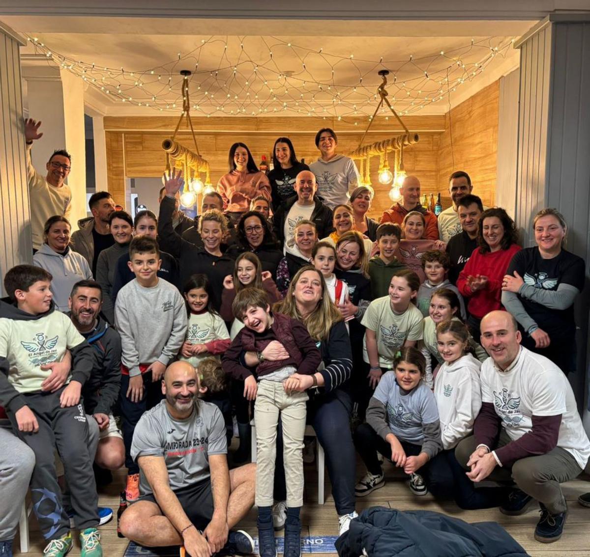 La Santa Cruz con "El Ángel de Javi" |