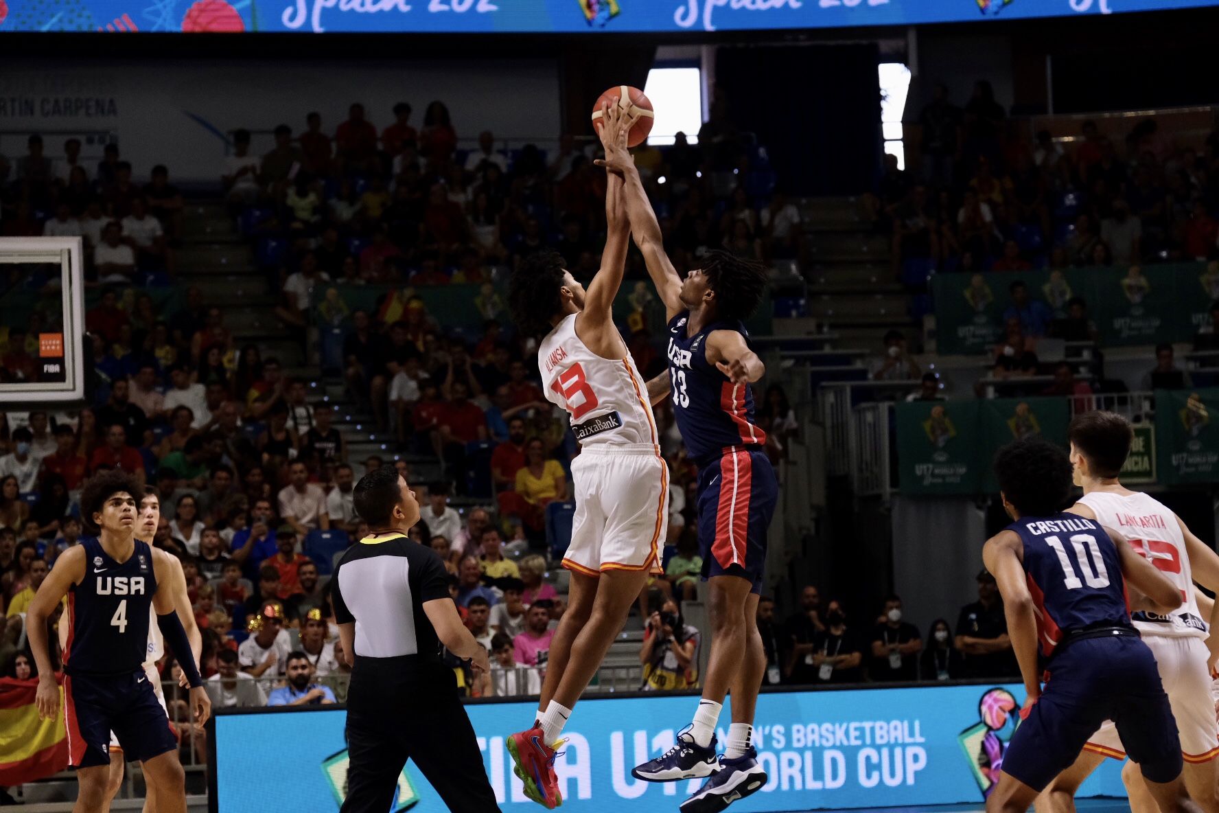 Mundial sub-17 de baloncesto: España 67-79 USA