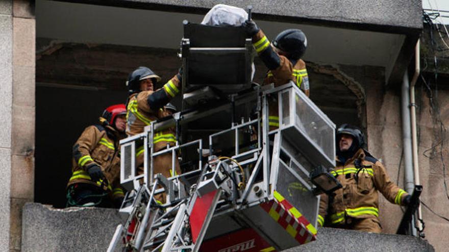 Un fallecido en una explosión por gas en Vigo