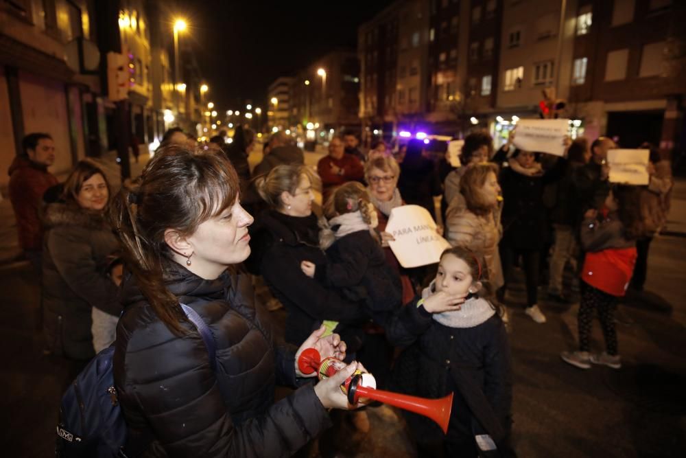 Las protestas de Nuevo Gijón se recrudecen