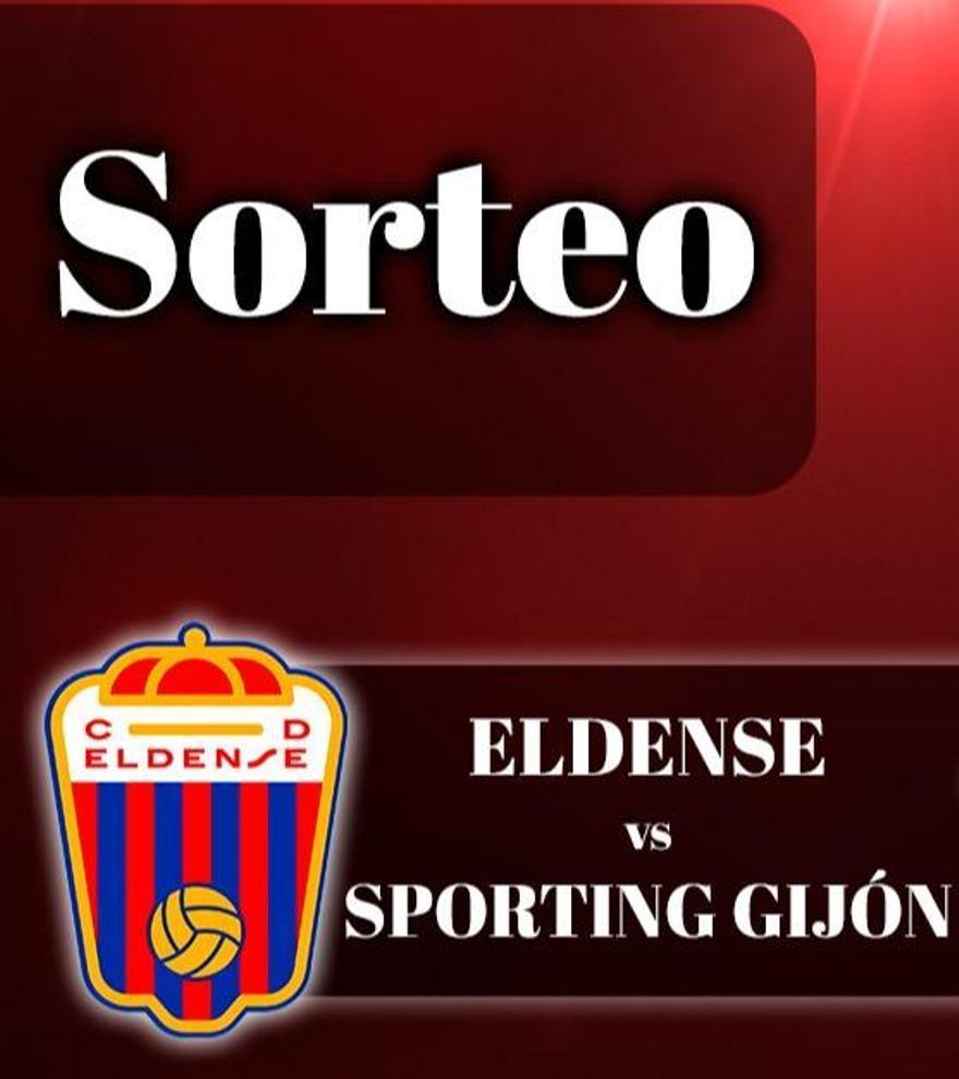 Sorteo de  5 entradas dobles para el último partido de liga entre Eldense - Sporting Gijón