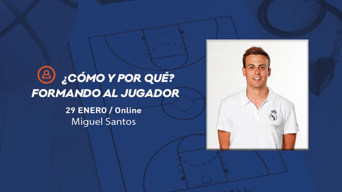 Miguel Santos, entrenador superior de baloncesto, actualmente coordinador deportivo en Alcobendas y con una amplia experiencia.