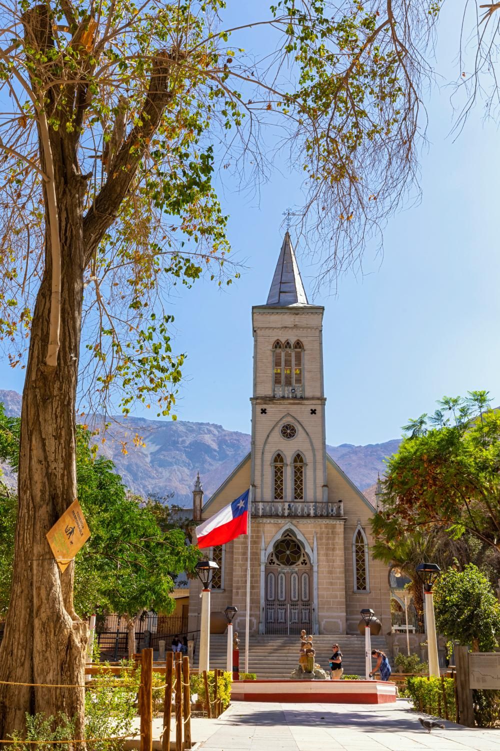 Iglesia de Pisco Elqui, Valle del Elqui.