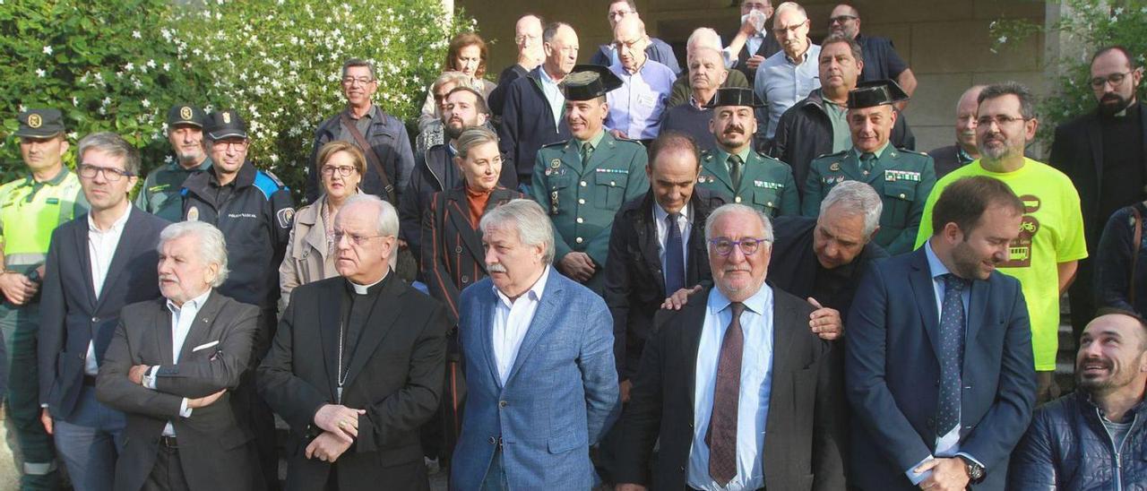 El director general de Tráfico, Pere Navarro, acudió a Ourense para participar en las jornadas de delegados diocesanos de Pastoral de la Carretera, que organiza la Iglesia cada año, este en la provincia.