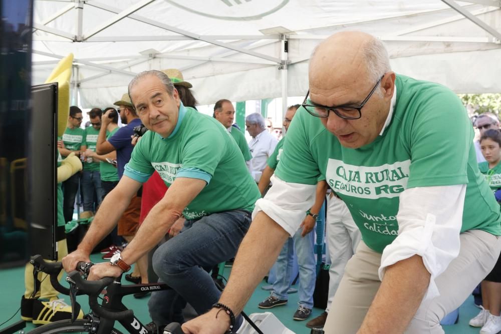 Éxito rotundo de la Bicicleta Solidaria