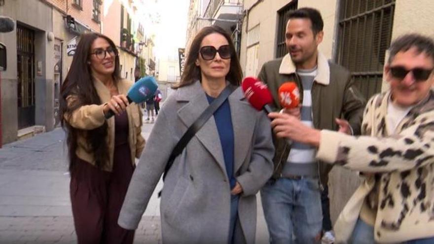 Aitana Sánchez-Gijón, visiblemente incómoda por el revuelo mediático por su romance con Maxi Iglesias