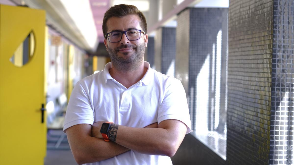 El investigador Aridane González.