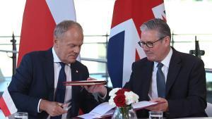 El Regne Unit i Polònia estrenyen la cooperació davant Rússia