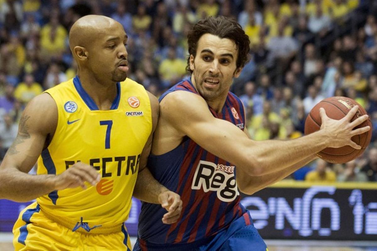 Maccabi Electra, 77 - Barça Regal, 82