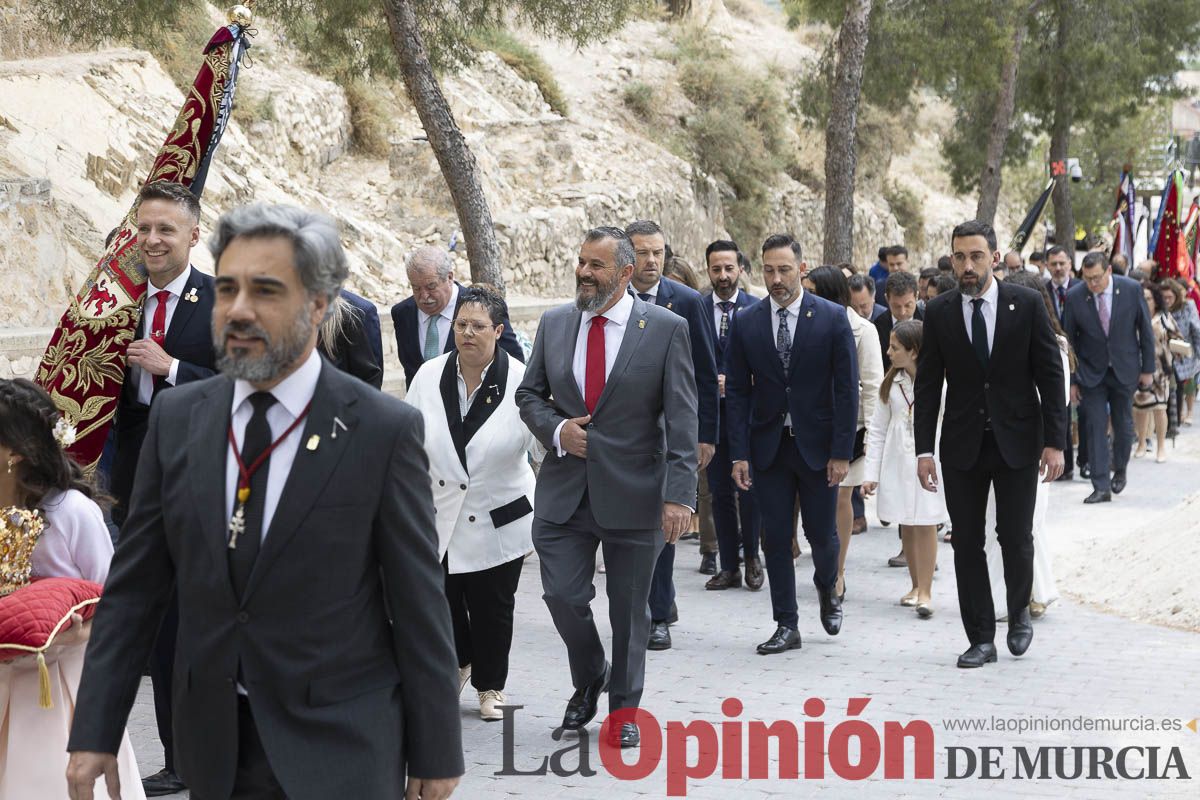 Coronación de los Reyes Cristianos y bendición de banderas del Bando Cristiano en Caravaca