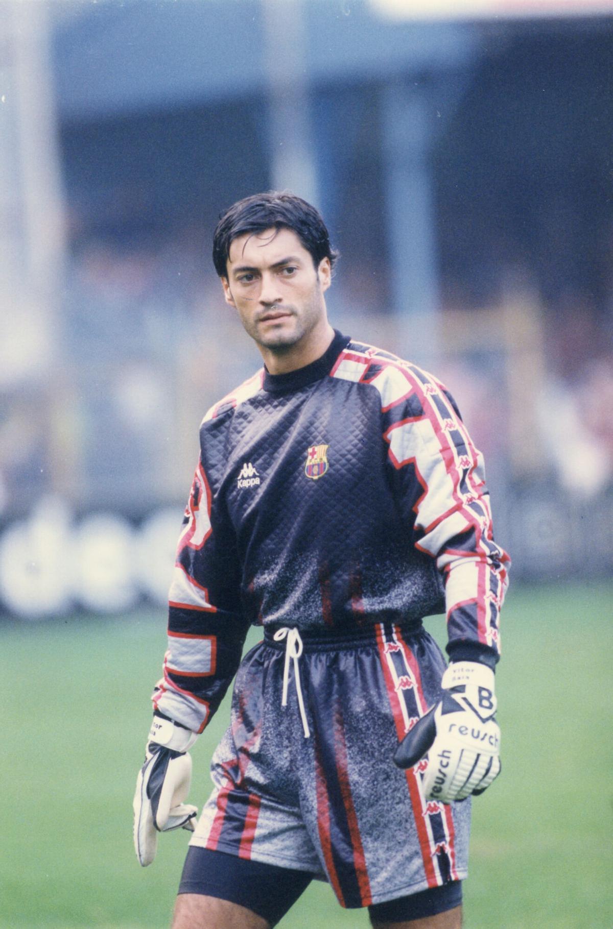 Vitor Baia, con su icónica camiseta