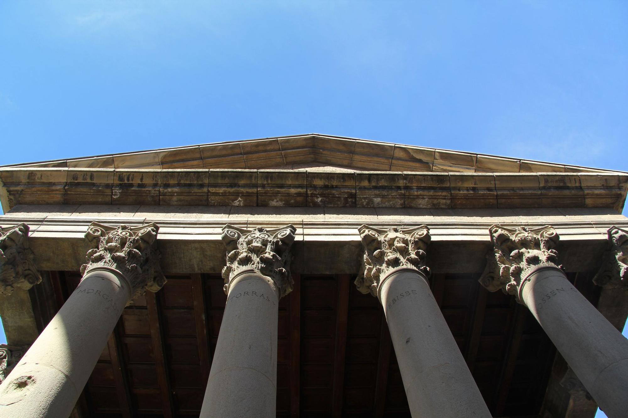 Este templo ro,año de Barcelona es uno de los mejor conservados de España