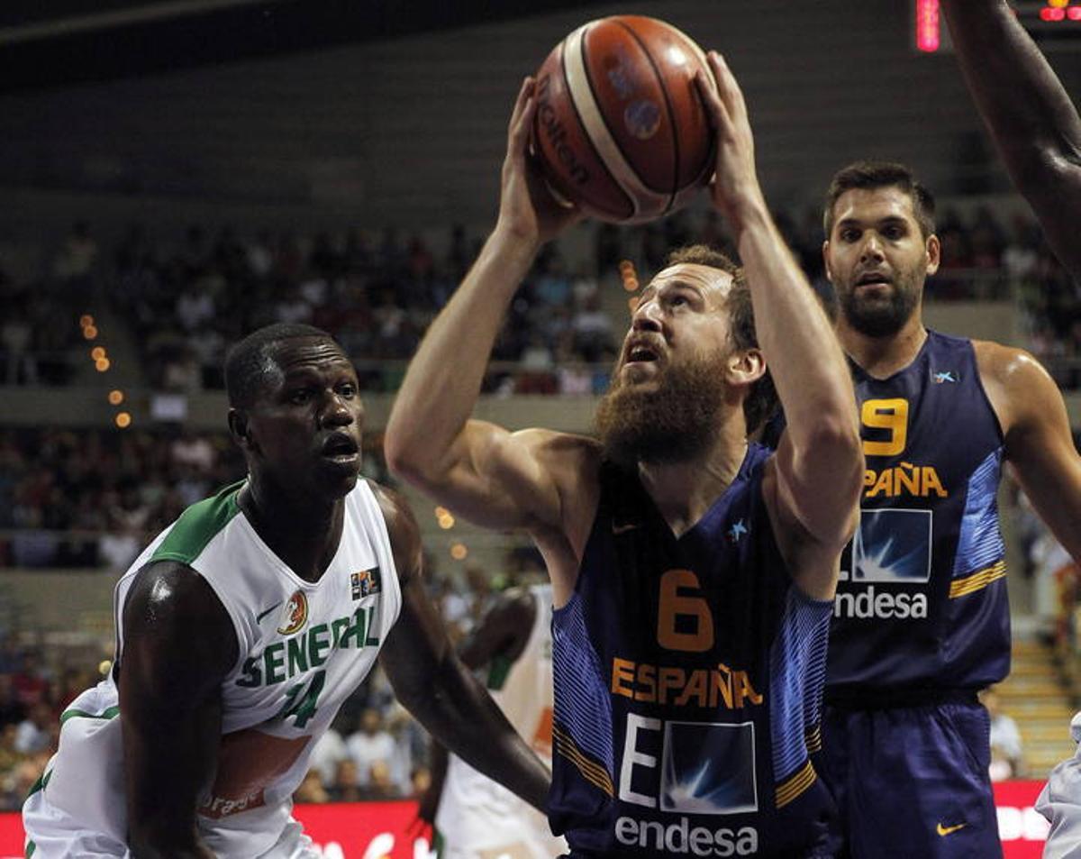 Preparación Eurobasket 2015: España - Senegal