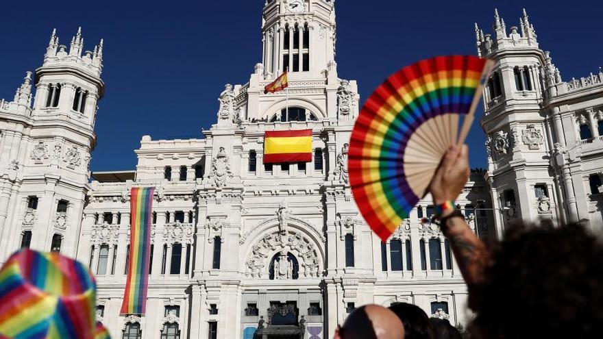 Manifestación del Orgullo en Madrid.
