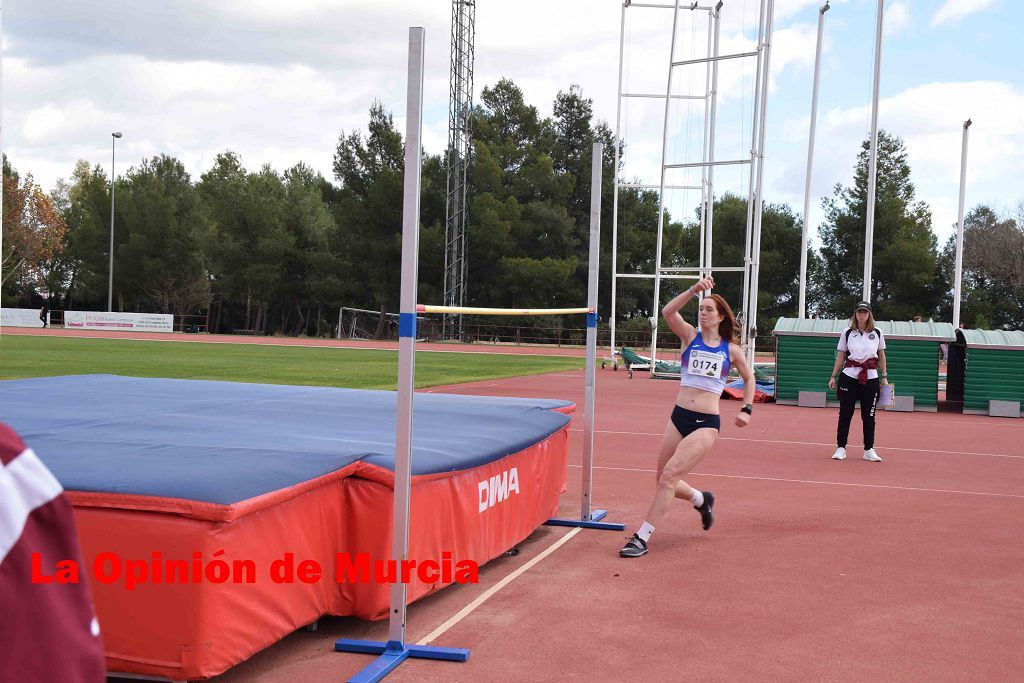 Regional absoluto y sub-23 de atletismo en Lorca