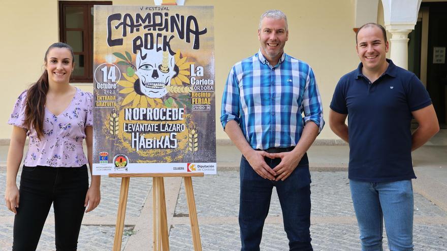La Carlota celebra la quinta edición de su Festival Campiña Rock el 14 de octubre