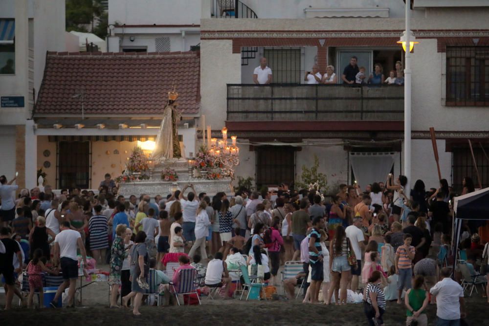 Procesión de la Virgen del Carmen en Pedregalejo