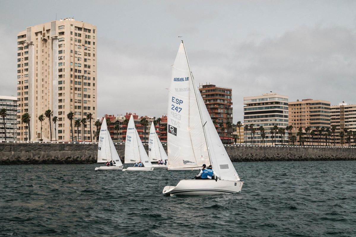 Un momento de la Regata de la Mujer 2024 en Las Palmas de Gran Canaria.