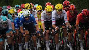 Imagen del pelotón durante el Tour de Francia 2024