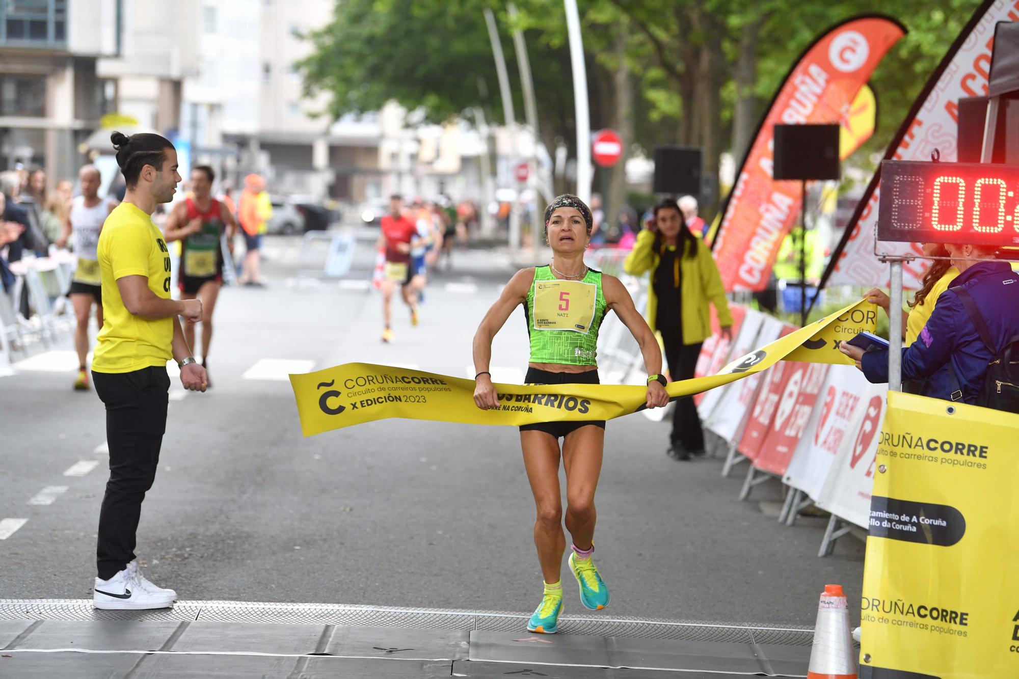 Carrera de Os Rosales del circuito Coruña Corre