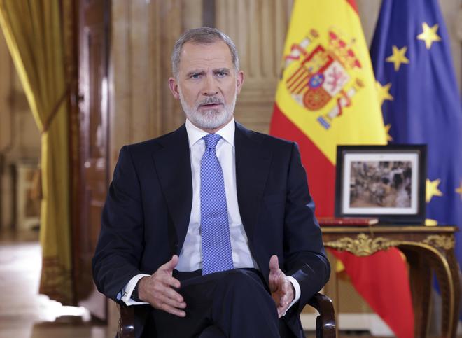 El mensaje de Navidad del rey Felipe VI, en imágenes