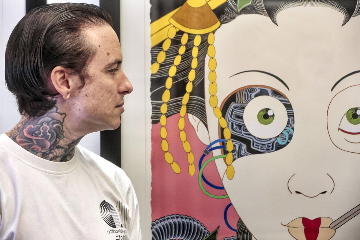 PALMA, ENTREVISTA A NIL MARQUES QUE PREPARA UNA EXPOSICION EN NUEVA YORK CON LA COLABORACION DE RATA CORNER.