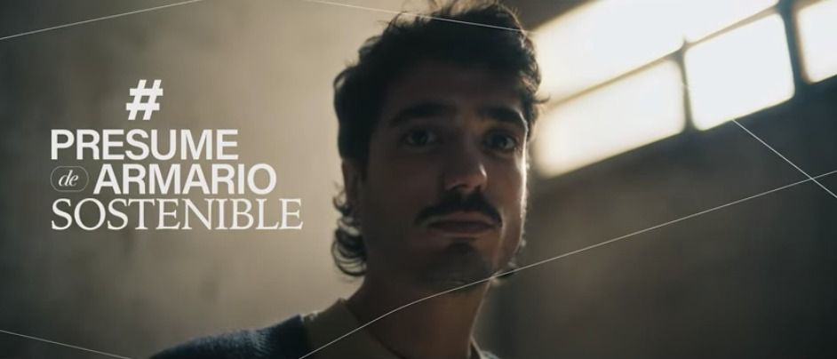 Imagen del vídeo de la campaña 'Presume de armario sostenible'