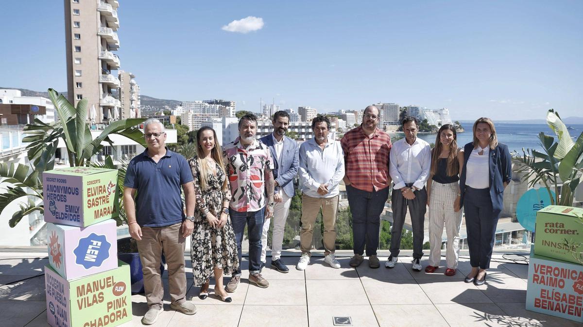 Así fue la presentación de la 4ª edición del Festival de Literatura Expandida a Magaluf
