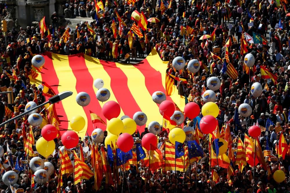 Manifestación de Sociedad Civil Catalana