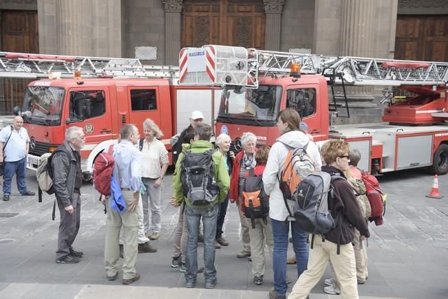 Día del patrón de los bomberos en la capital grancanaria