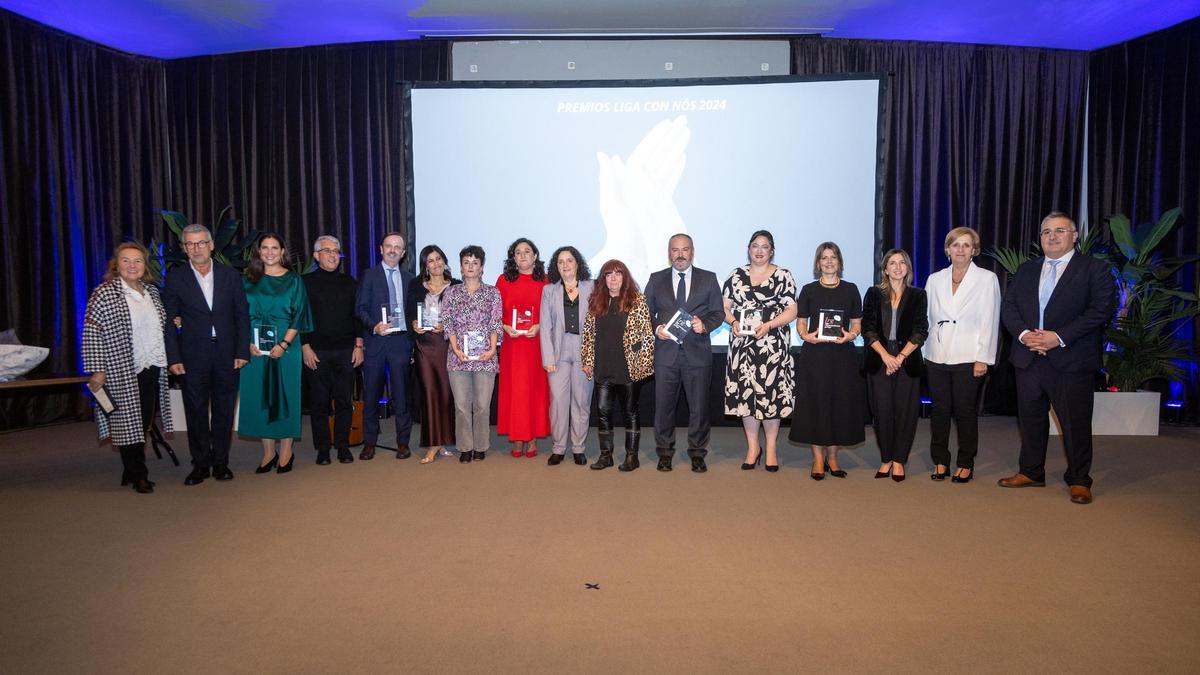 Entrega de premios de la Liga Reumatolóxica