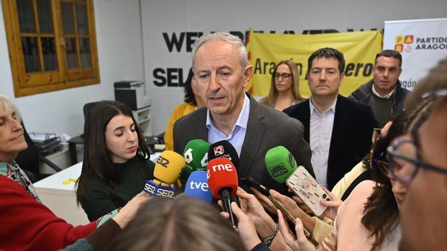 Luis Estaún, portavoz del PAR: "Hemos tenido escisiones y parte de nuestro electorado no entendió el cuatripartito"