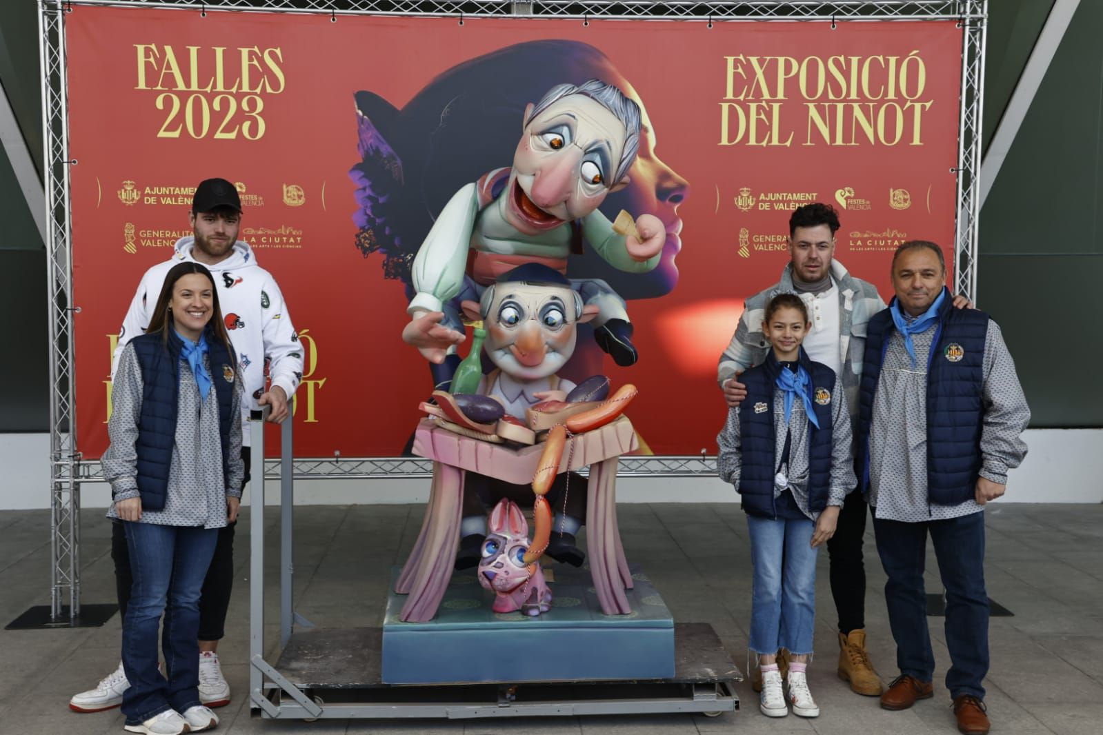 Llegan los primeros "ninots" a la Exposición de Fallas 2023