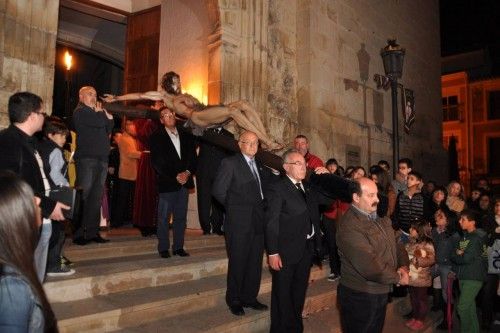 Traslado del Santísimo Cristo de la Misericordia en Cieza