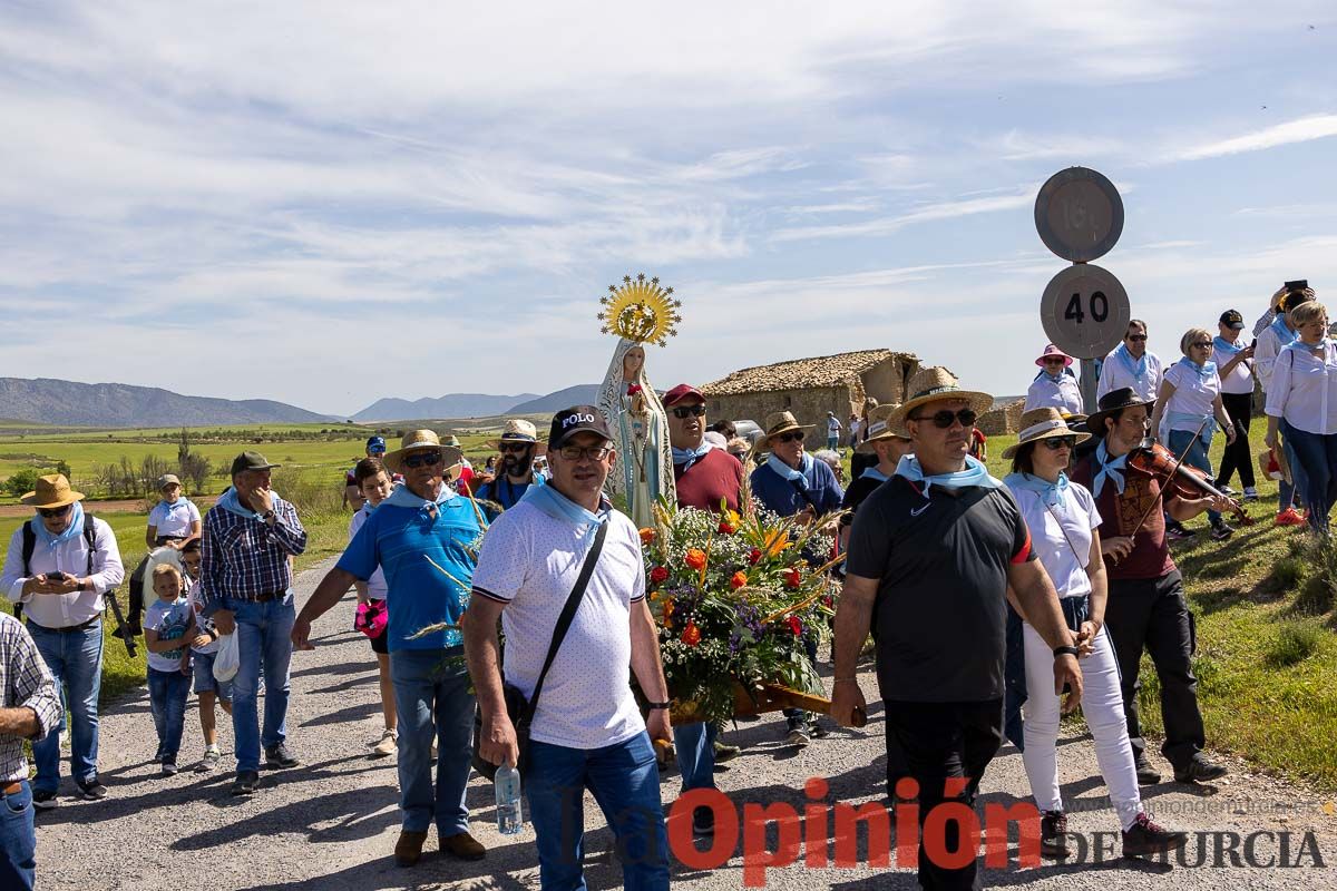 Así ha sido la Romería de los vecinos de Los Royos y El Moralejo a la ermita de los Poyos de Celda en Caravaca