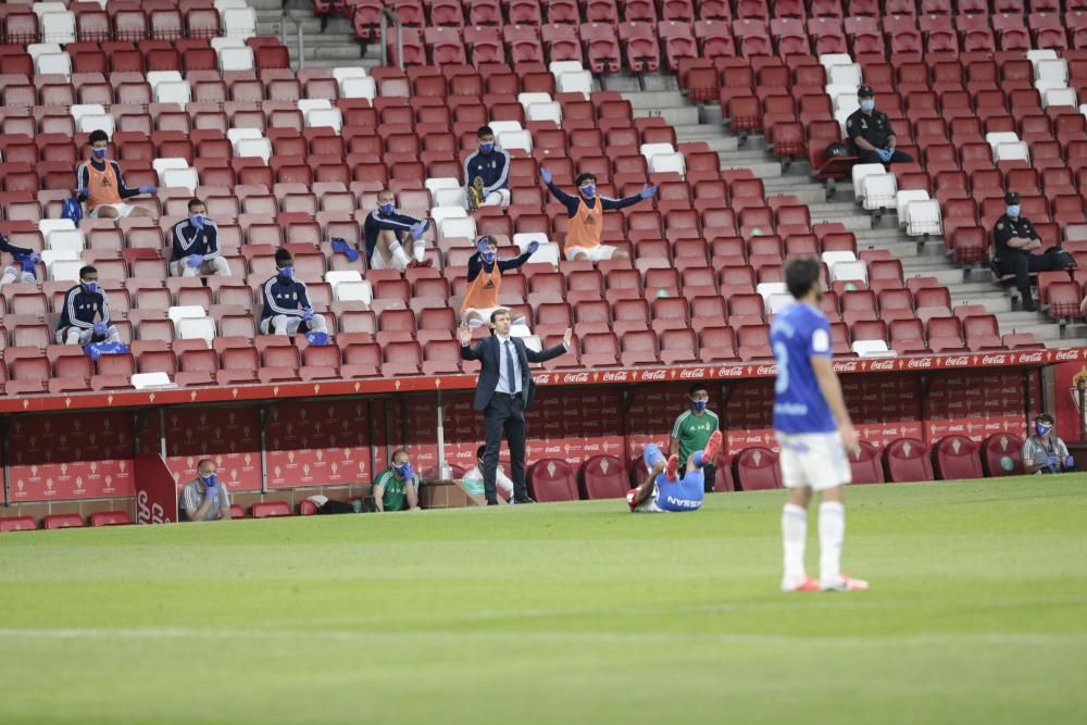 Fútbol: Así fue el Sporting-Oviedo disputado en El Molinón