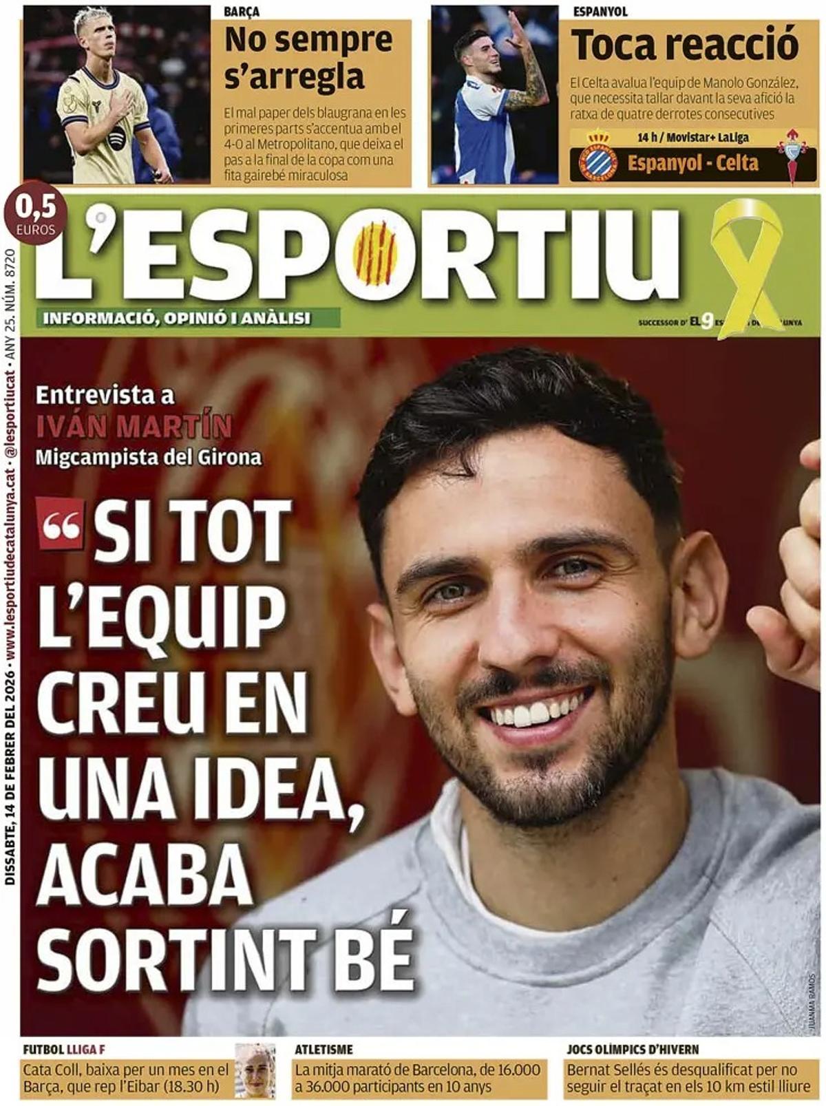 Estas son las portadas de la prensa deportiva de hoy Estas son las portadas de la prensa deportiva de hoy