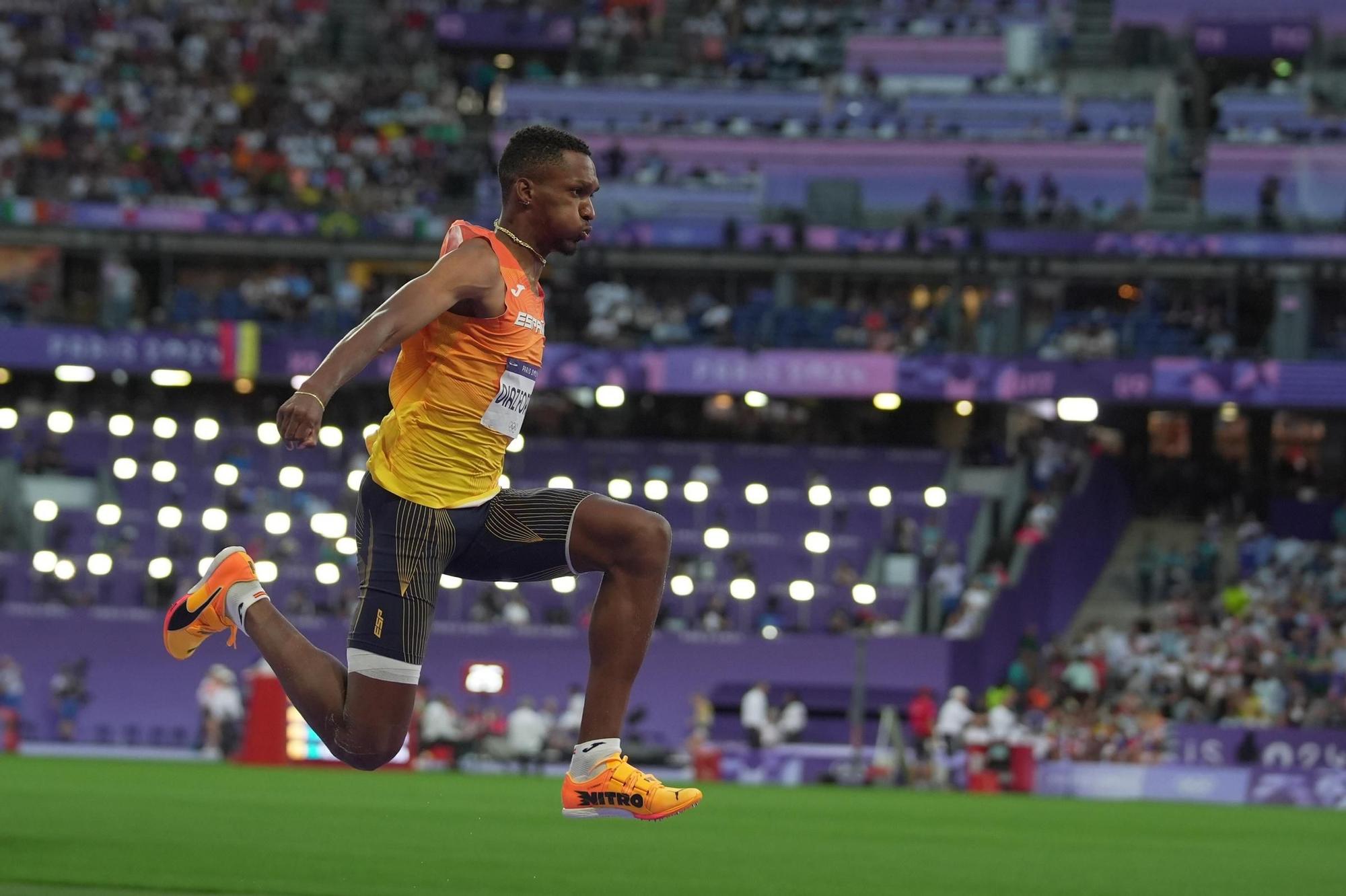 Jordan Díaz, campeón olímpico en Paris 2024