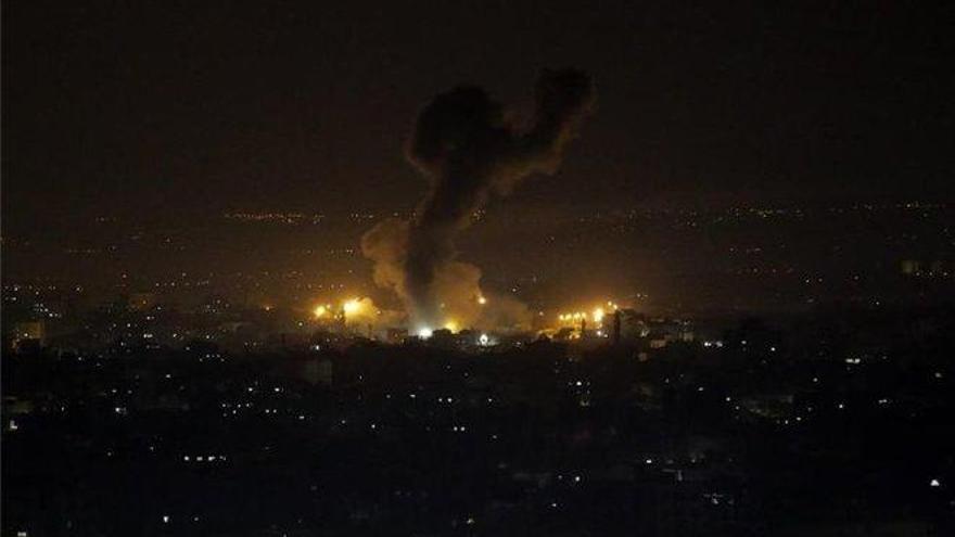 Israel bombardea infraestructura de Hamás en la Franja de Gaza