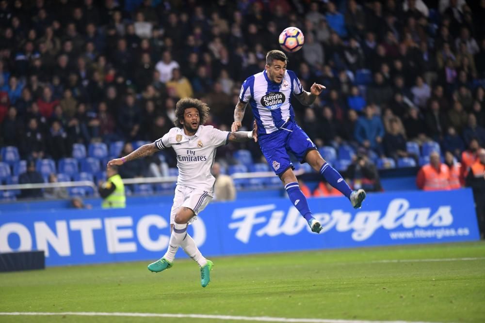 El Dépor cae goleado ante el Madrid