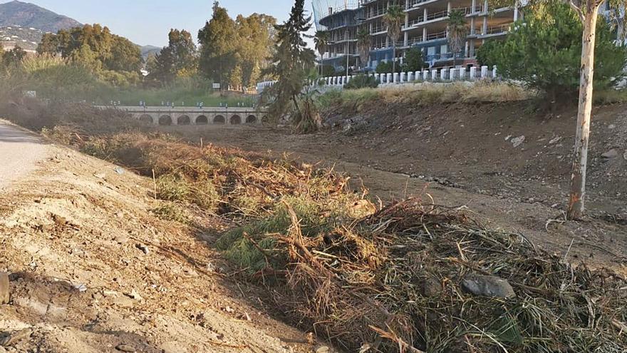 Un tramo del cauce del río Guadaiza tras unas actuaciones de limpieza en octubre. | L. O.