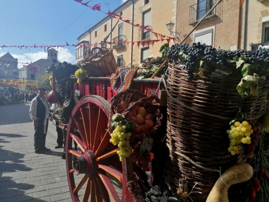 El desfile de carros de Toro, colofón de la Fiesta de la Vendimia