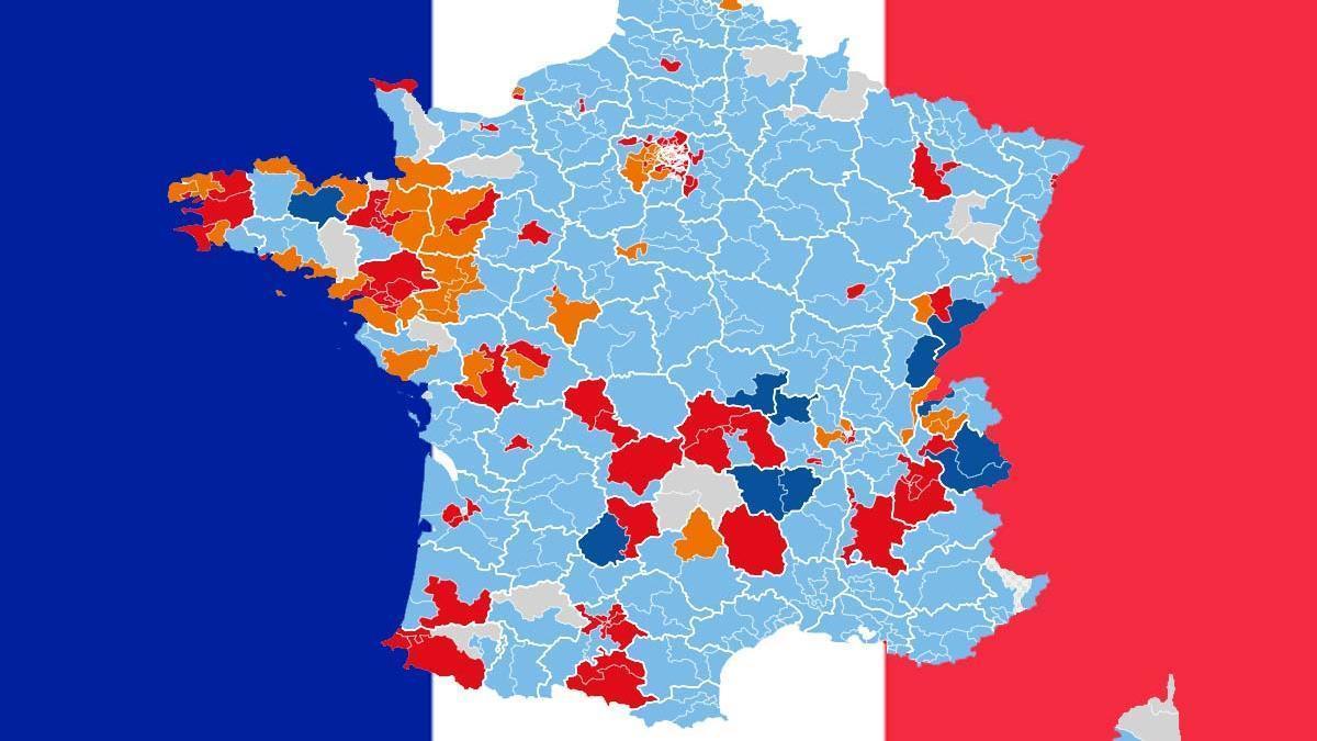 Mapa | Las 501 batallas de las elecciones legislativas en Francia: quién se enfrentará con quién en cada circunscripción.