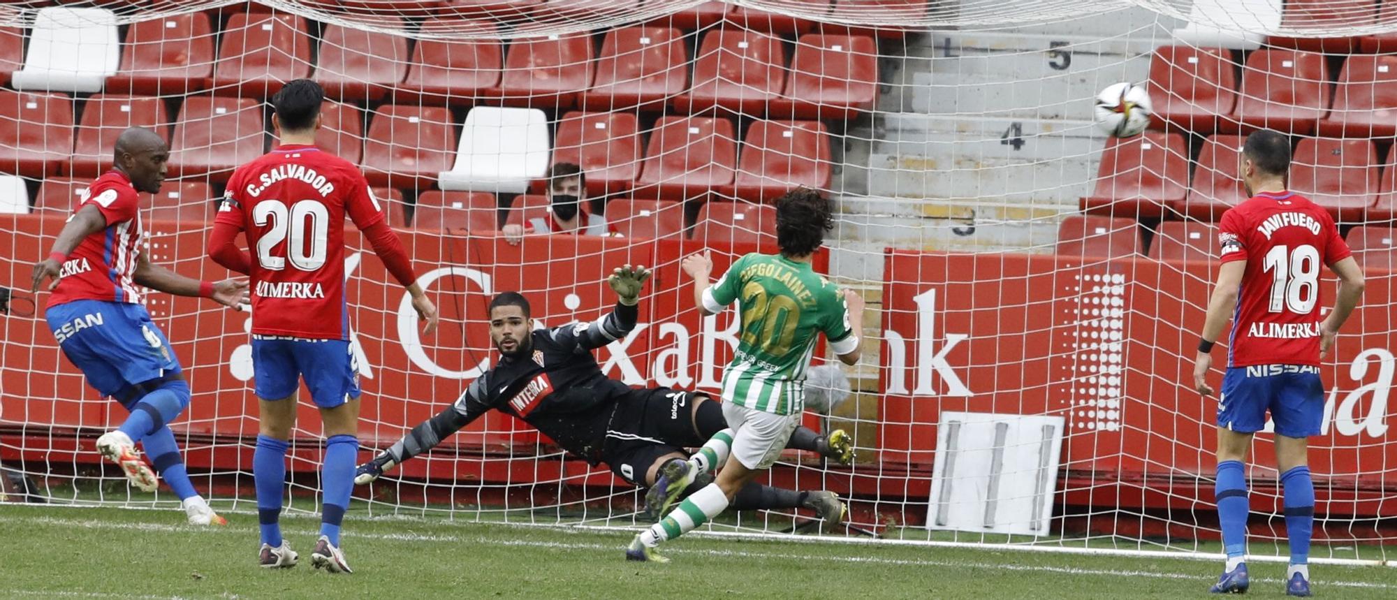 Las imágenes del Betis-Sporting