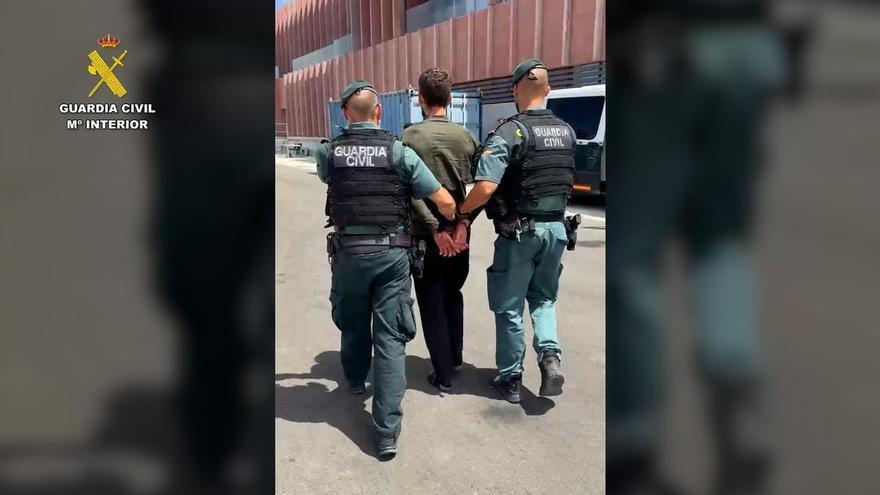 Cinco detenidos por la Guardia Civil con 3.360 kilos de cocaína al sur de Gran Canaria