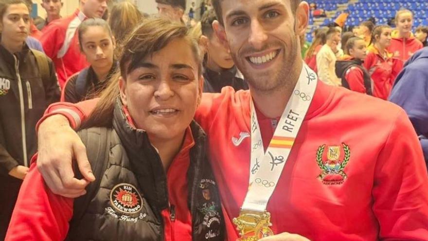 Daniel Quesada, del Club Taekwondo Ibiza, es campeón absoluto de España