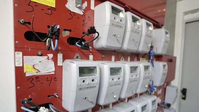 Comptadors elèctrics en una imatge d’arxiu