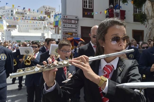 Procesión de las Nieves desde el puerto hasta ...