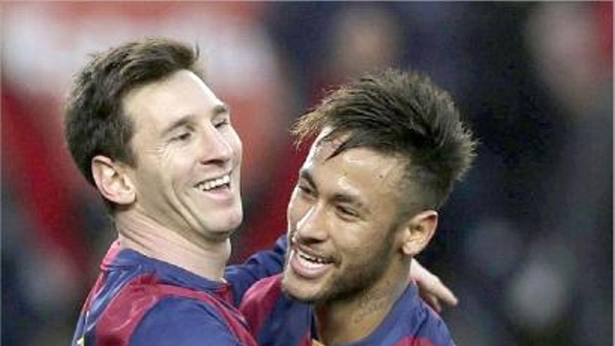 Messi i Neymar il·lusionen