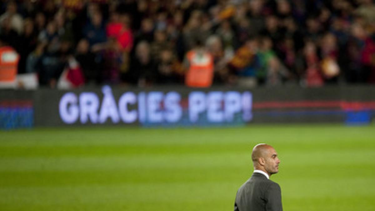 EL ADIÓS A PEP GUARDIOLA